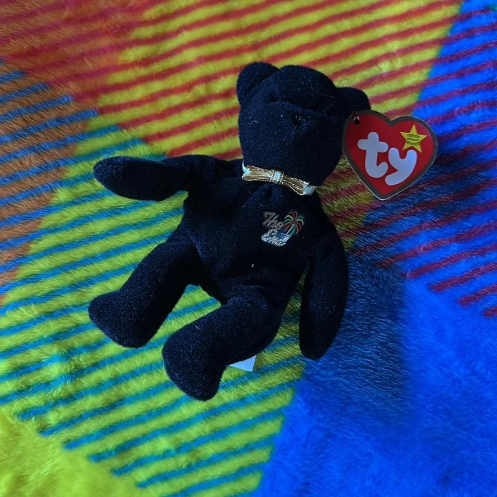 Ty The End the Bear Teenie Beanie Baby